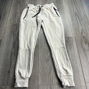 Maison Article Particle Tech Fleece‎ Beige Joggers/Sweatpants